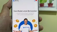 Aplikasi fintech untuk investasi, Pluang. (Liputan6.com/ Agustin Setyo W).