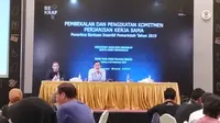 Pembekalan dan Pengikatan Komitmen Perjanjian Kerja Sama Penerima BIP di Jakarta, Selasa (10/09/2019).
