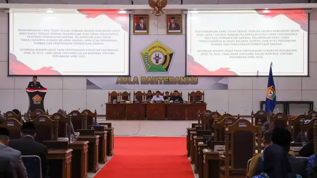 Penjabat (Pj) Gubernur Sulawesi Tenggara (Sultra) Andap Budhi Revianto merekomendasikan sejumlah hal dalam perubahan Anggaran Pendapatan dan Belanja Daerah (APBD) Provinsi Sulawesi Tenggara Tahun Anggaran 2023.