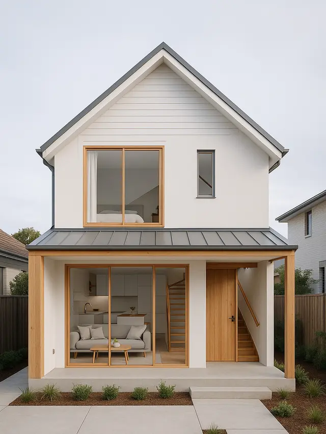 Rumah Tingkat 2 Minimalis Modern (Foto: ChatGPT)