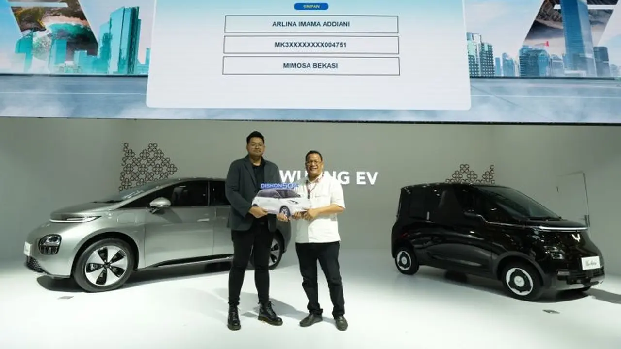 Wuling Umumkan Pemenang Grand Prize Year End Sale di IIMS 2025 (ist)