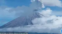 Gunung Semeru alami erupsi dengan tinggi letusan capai 800 meter (Istimewa)