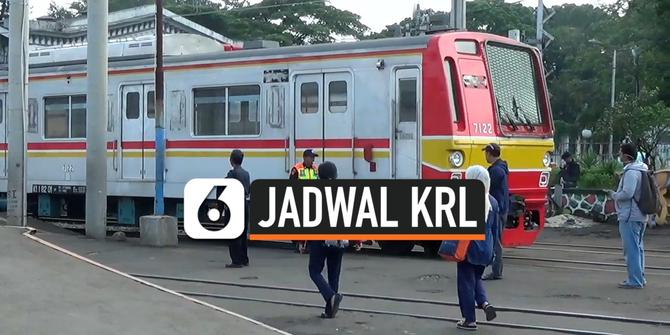 VIDEO: Rekayasa Perjalanan KRL, Penumpang Kebingungan