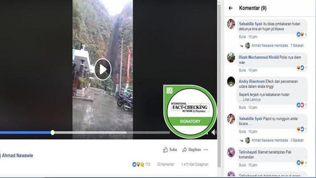  Cek Fakta Air  Terjun  Sedudo  di Nganjuk Berubah Jadi  
