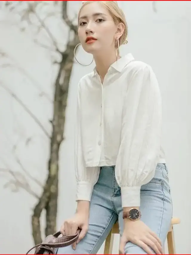 model atasan lengan panjang wanita