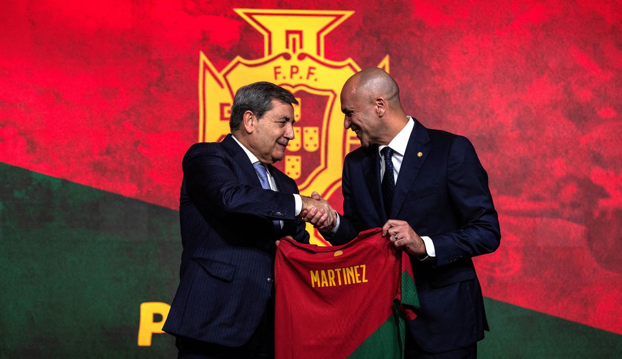 Rekam jejak Roberto Martinez sebenarnya juga tidak terlalu mentereng. Sebelum beralih menangani tim nasional, Martinez melatih klub-klub biasa di Inggris seperti Swansea City, Wigan Athletic dan Everton. (AFP/Carlos Costa)