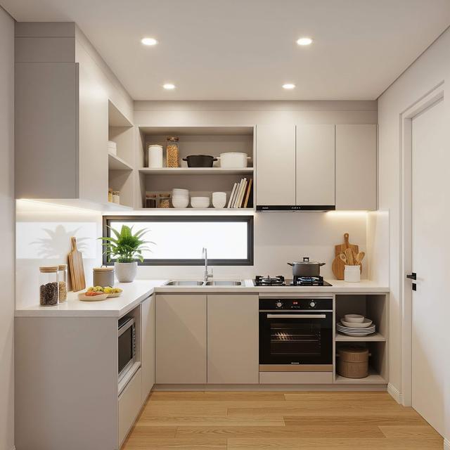 Desain Dapur Kecil Ukuran 3x3 Tapi Terasa Lega