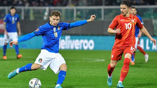 Timnas Italia Vs Makedonia Utara