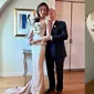 Gaun Pengantin Michelle Yeoh yang Berhias Wajah Saat Menikah Usai 19 Tahun Tunangan Jadi Sorotan. (Tangkapan Layar Instagram/michelleyeoh_official)