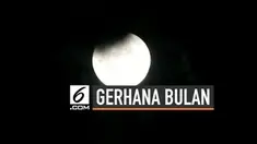 Gerhana bulan sebagian tidak hanya terlihat di Indonesia, tapi juga di India. Berikut penampakan gerhana bulan yang terlihat dari India.