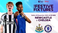 Nonton Premier League 2025/26: Newcastle vs Chelsea Tayang di Vidio