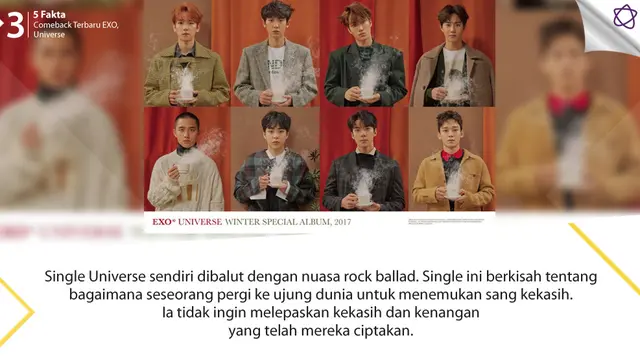 [Bintang] 5 Fakta Comeback Terbaru EXO, Universe