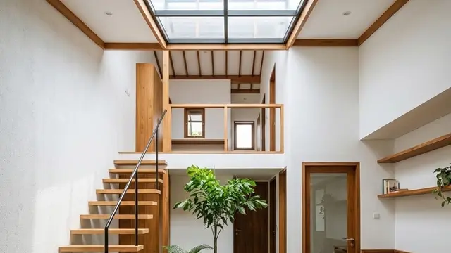 7 Inspirasi Desain Void Rumah Kecil, Trik Bikin Hunian Mungil Terasa Lega dan Sejuk