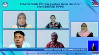 Silaturahmi Merdeka Belajar (SMB) berjudul “Praktik Baik Pengangkatan Guru Honorer menjadi ASN PPPK” pada Kamis, (9/11).