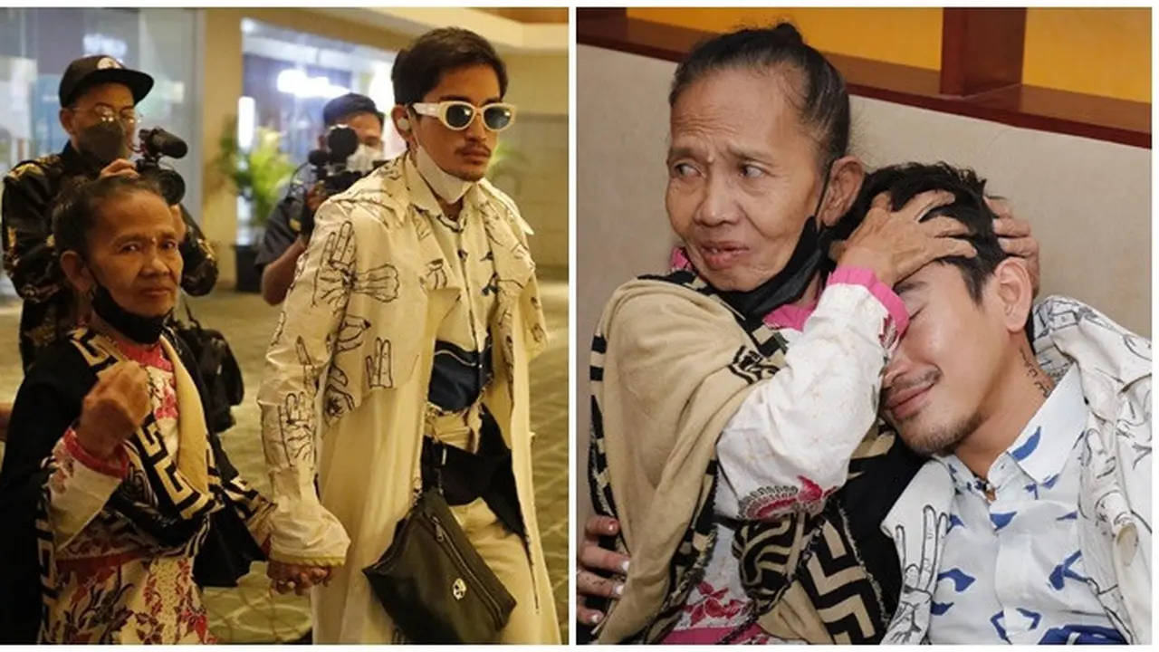 6 Potret Hangat Bio One dan Istri Mendiang Gepeng Srimulat, Bak Anak Kandung