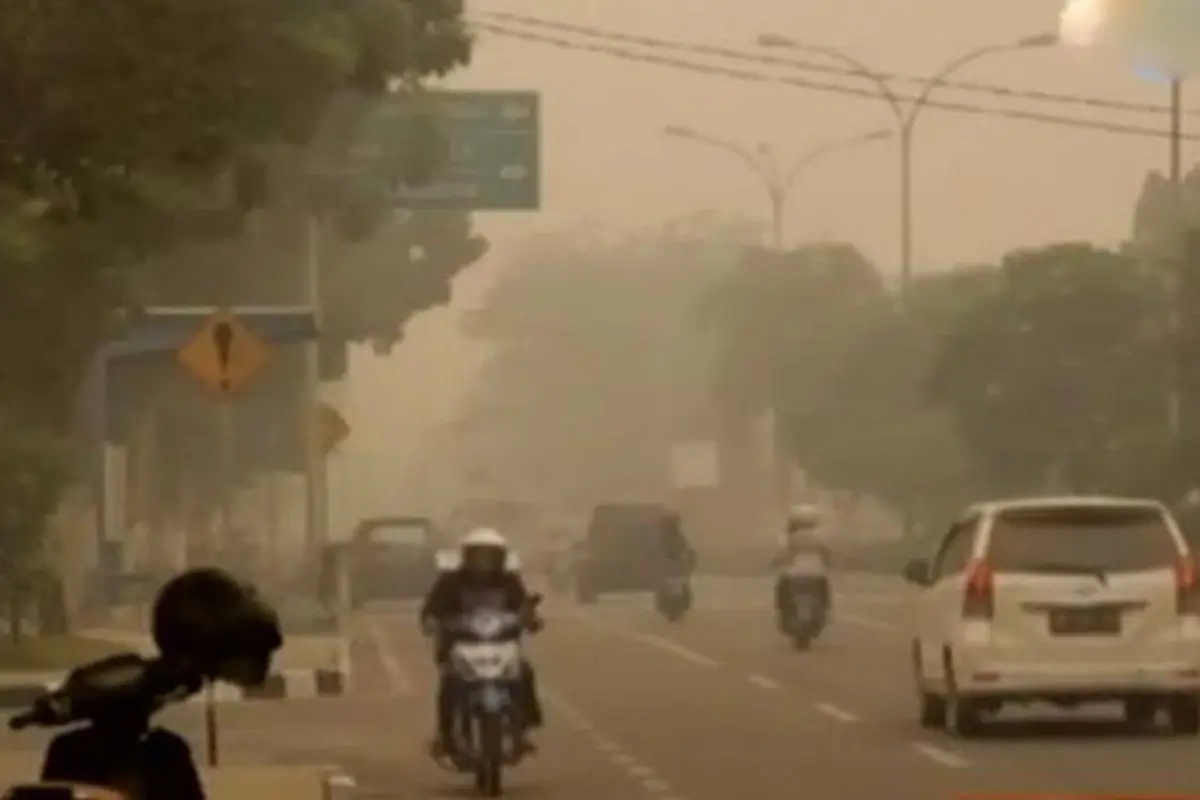 Kabut Asap dengan Kandungan Racun Mematikan Resahkan Warga Riau