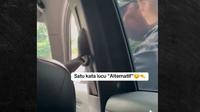 Joki pelaku pungli di kawasan alternatif Puncak, Bogor. (dok. TikTok @youracel)