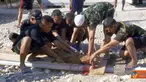 Citizen6, Haiti: Setelah Shalat Idul Adha 1432 H dilanjutkan kegiatan penyembelihan hewan korban dari Kontingen Satgas XXXII-A/Minustah untuk dibagikan kepada masyarakat sekitar. (Pengirim: Badarudin Bakri)