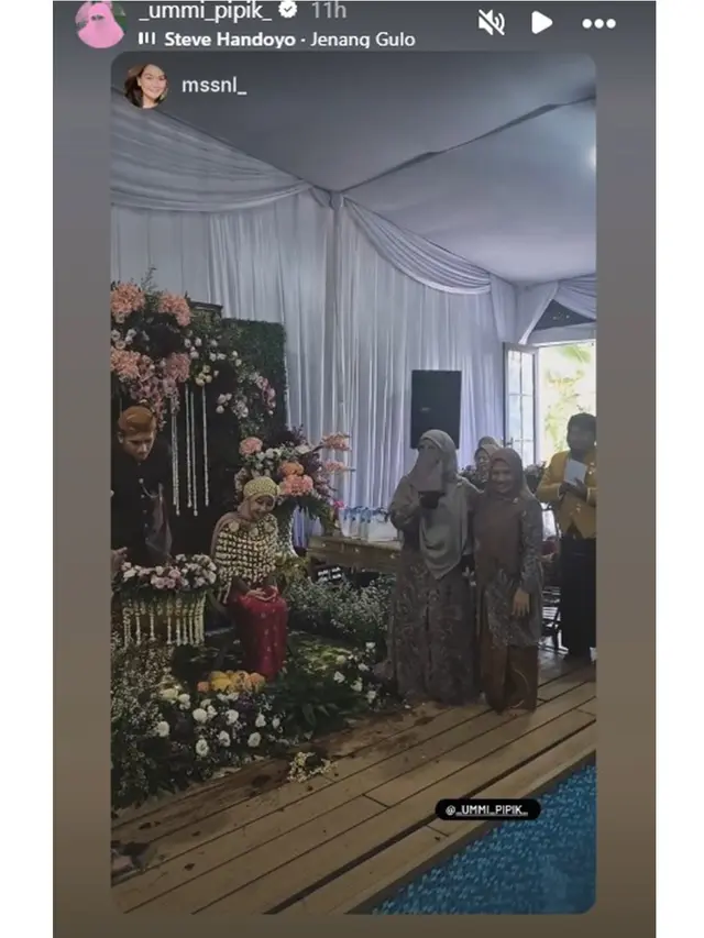 7 Potret Pengajian dan Siraman Tujuh Bulan Kehamilan Adiba Khanza, Dekorasi Menawan