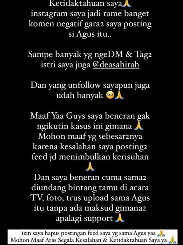 status instagram Chand Kelvin  (credit: https://www.instagram.com/chand_kelvin/)