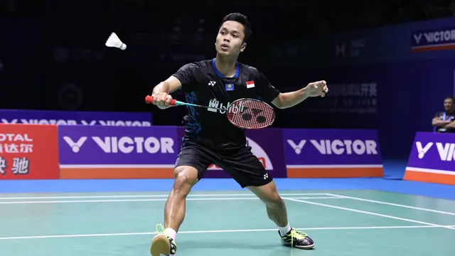 Anthony Sinisuka Ginting - China Open 2018.