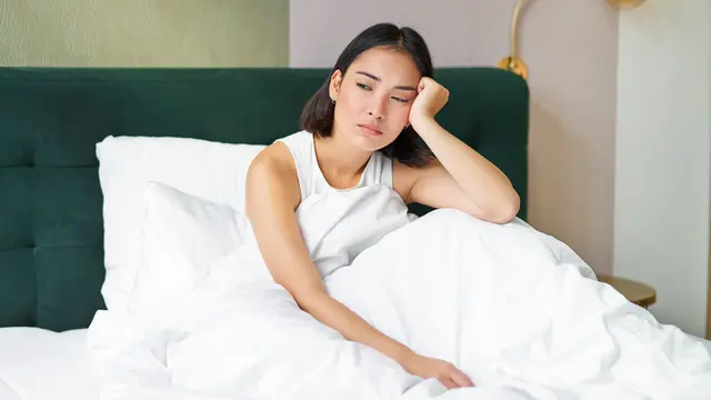 Ilustrasi Wanita Kurang Tidur