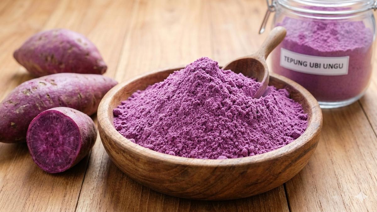 Cara Membuat Tepung Ubi Ungu Sendiri di Rumah, Pewarna Alami Kaya Manfaat