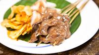 Sate Padang dengan daging sapi khas dalam ala Asia Restaurant (Foto: Dok The Ritz Carlton Jakarta)