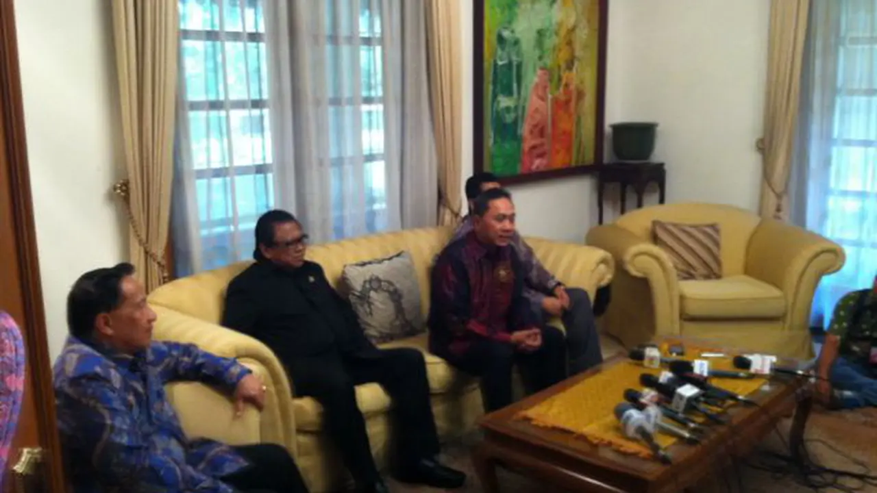 Pimpinan MPR temui BJ Habibie