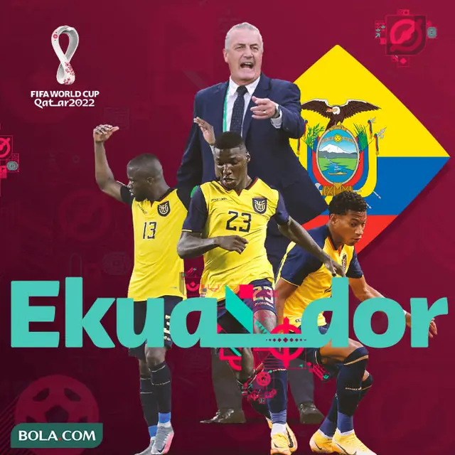Piala Dunia - Ilustrasi Timnas Ekuador