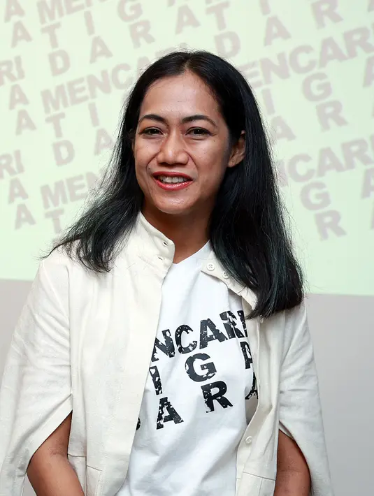 Dalam prescon 'Tiga Dara' di The 101 Hotel Jakarta Sedayu, Dharmawangsa, Kebayoran Baru, Jakarta Selatan, Senin (11/1) Nia mengatakan kalau prosesnya syuting akan dimulai Akhir Februari mendatang. (Deki Prayoga/Bintang.com)