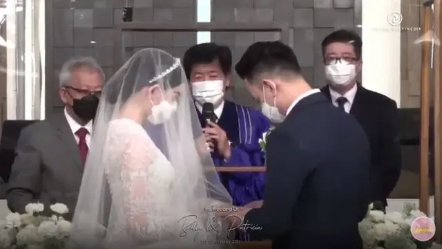 6 Momen Pernikahan Billy Davidson dan Patricia Devina, Penuh Kebahagiaan