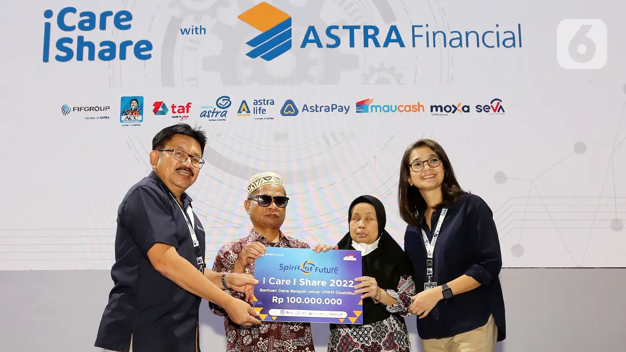 Dukungan Astra Financial dalam Pemberdayaan UMKM Disabilitas Melalui I Care Share