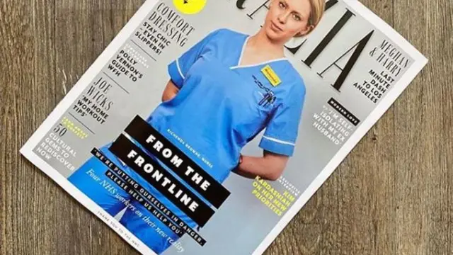 Cerita 4 Tenaga Medis Jadi Cover Majalah Fesyen