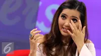 Ashanty menangis di acara Dear Haters [Foto: Helmi Affandi/Liputan6.com]