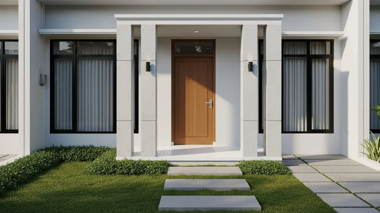 Pilar Minimalis yang Cocok untuk Rumah Subsidi (Gemini AI)