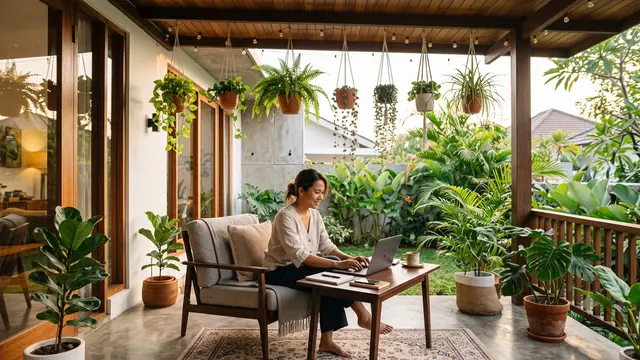 Ide Pojok Santai di Teras Rumah