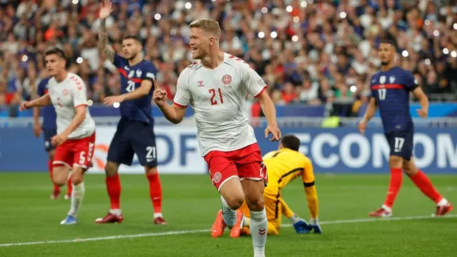 Timnas Prancis Vs Timnas Denmark