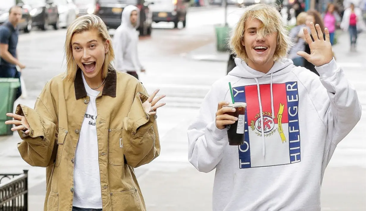 Justin Bieber benar-benar jatuh cinta dengan Hailey bahkan keduanya tak pernah bertengkar. (flair.be)