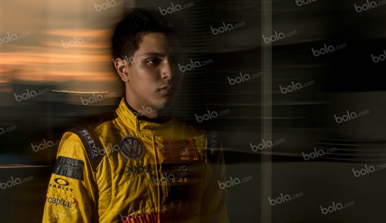 Pada awal kariernya, Philo Paz Armand, pernah menjadi juara umum Indonesian Karting Championship di Junior Class. (Bola.com/Vitalis Yogi Trisna)