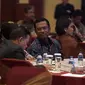Mantan Menteri Perindustrian, Saleh Husin saat menghadiri pembukaan seminar Komite Ekonomi dan Industri Nasional (KEIN) di Jakarta, Rabu (17/1). Seminar tersebut bertemakan "Mengelolah potensi Ekonomi 2018". (Liputan6.com/Faizal Fanani)