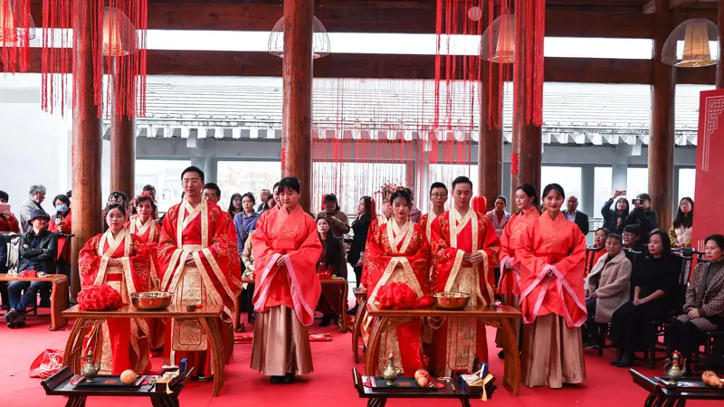 Upacara Pernikahan Tradisional di Guiyang