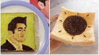 Aksi Menghias Roti Tawar yang Jadi Tren di Masa Isolasi Mandiri, Uji Kesabaran Tingkat Tinggi