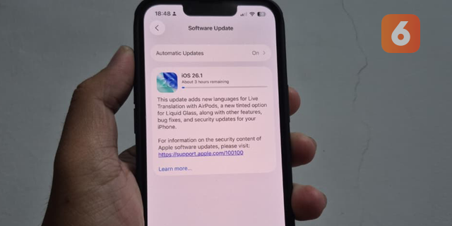 Apple Rilis iOS 26.1 hingga iPadOS 26.1, Ini Fitur Baru dan Cara Update di iPhone Kamu