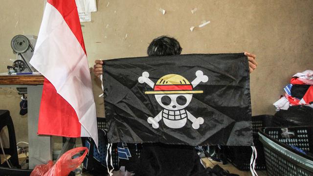 Bendera One Piece Ramai Berkibar