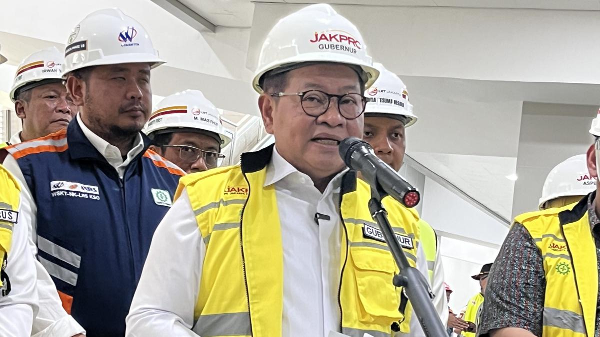 Harapan Pramono ke Prabowo Jika LRT Velodrome-Manggarai Rampung