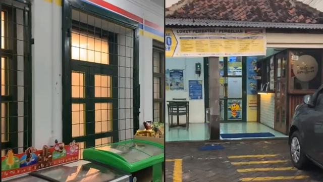 Viral Minimarket dengan Kearifan Lokal, Arsitekturnya Minimalis dan Estetik