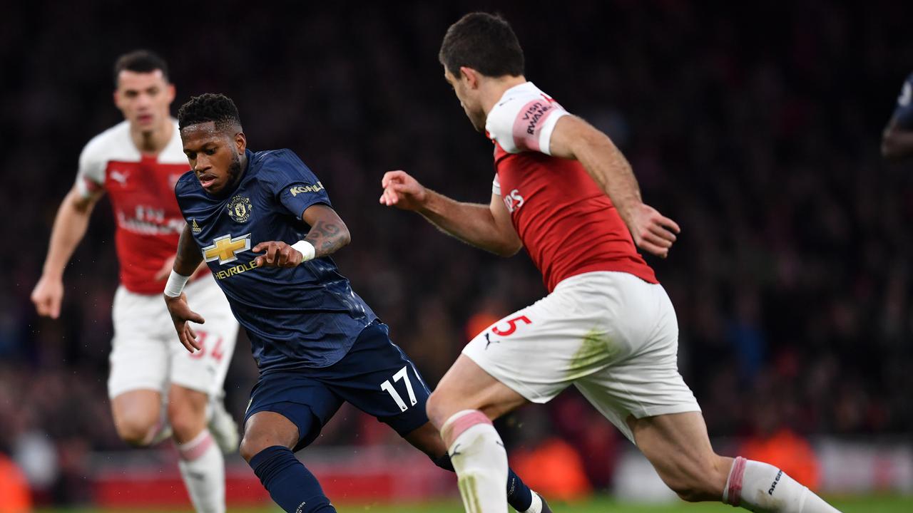 Arsenal Hentikan Rekor Kemenangan Manchester United