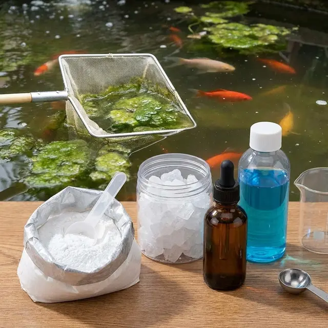 Cara Menghilangkan Lendir di Kolam Ikan