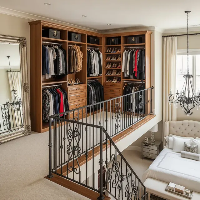 Cara Praktis Menambahkan Walk-in Closet di Mezzanine